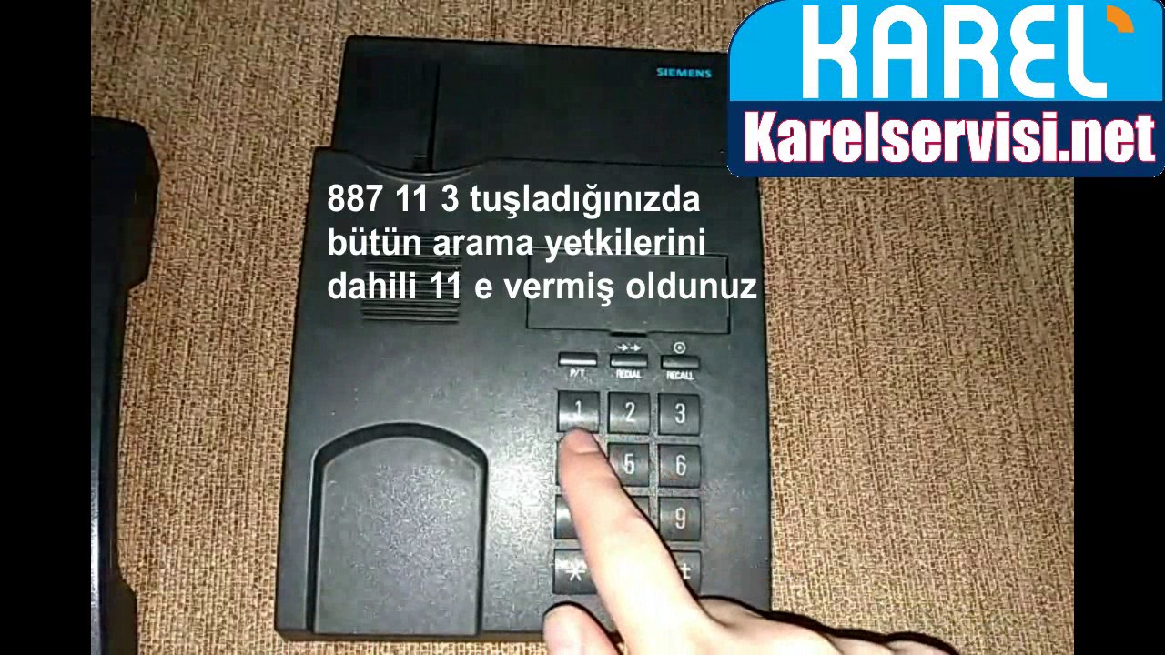 Karel Santral Dahili Yetki Verme