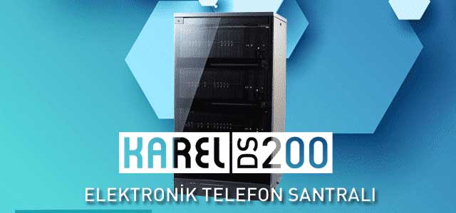 karel ds200 telefon santrali